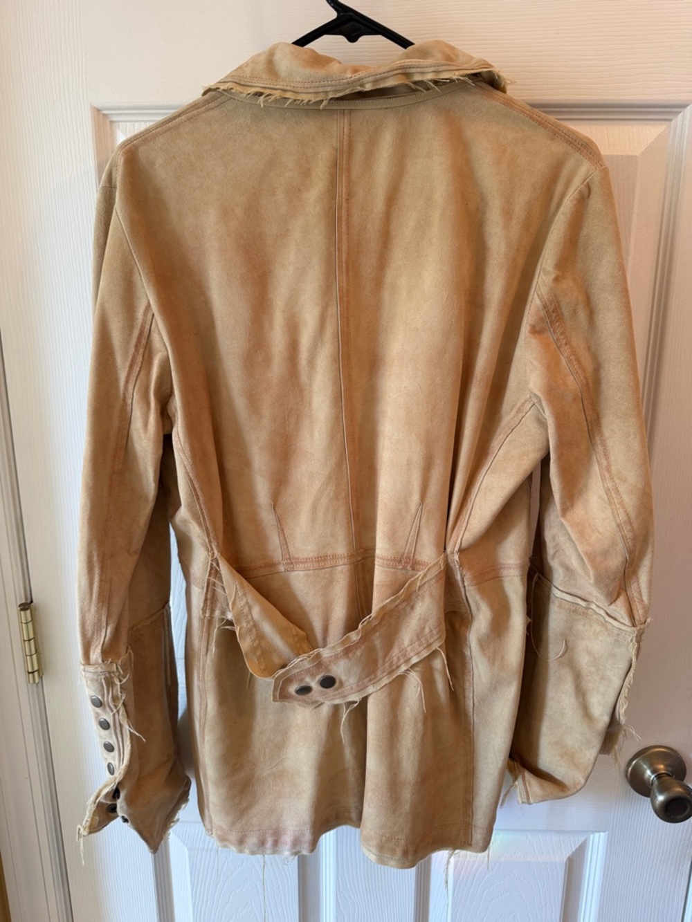 Jakett…etc. Meryl Waxed Suede Jacket Chamois leather jacket - Picture 9 of 17
